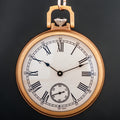 Taschenuhr aus Edelstahl mit Glaszifferblatt – Bild 4 | LuxeStyle