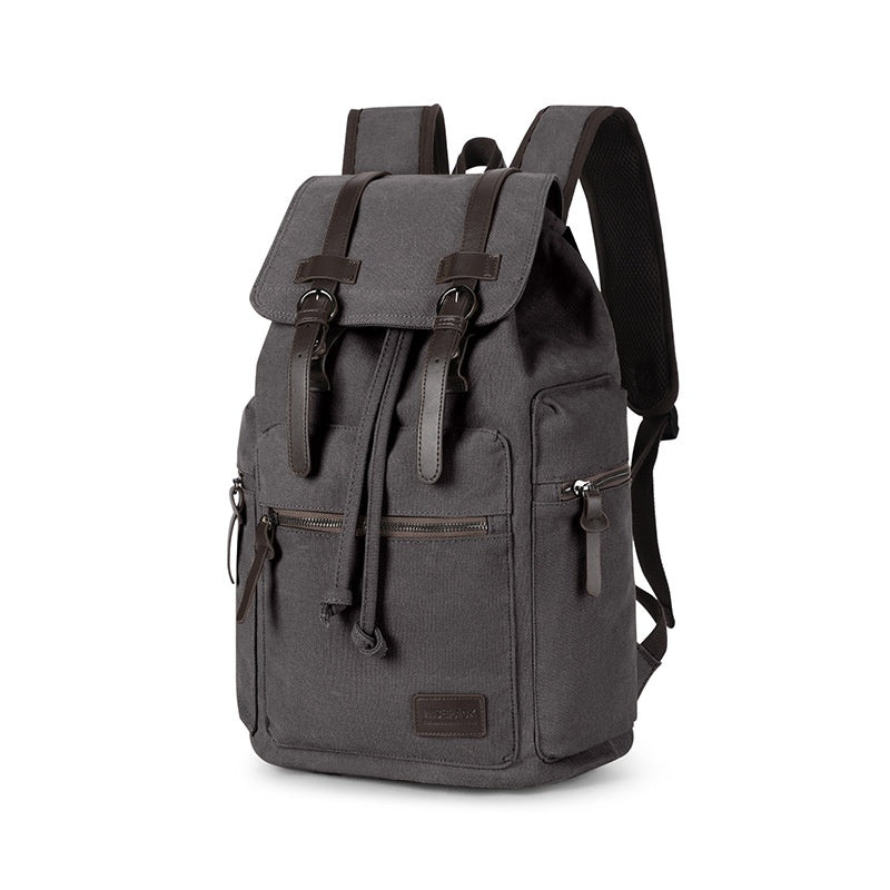 Retro Canvas Rucksack für Herren (Klein) – Bild 2 | LuxeStyle