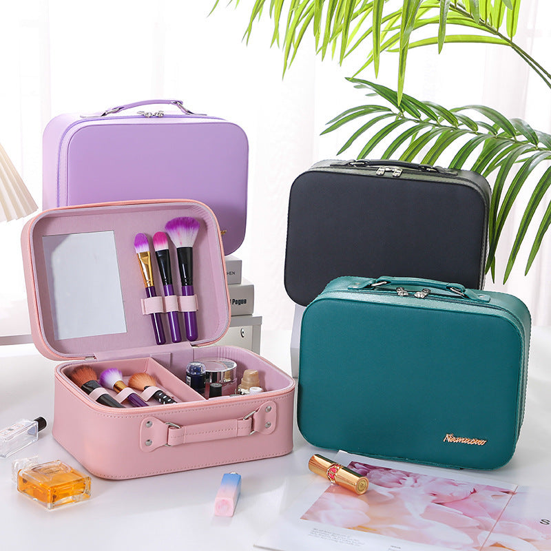 Kosmetiktasche aus PU-Leder – Bild 7 | LuxeStyle