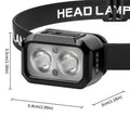 LED-Stirnlampe mit Bewegungssensor