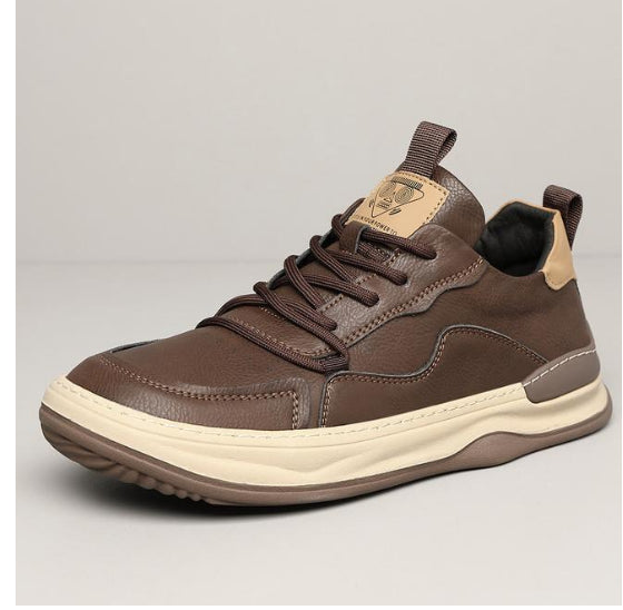 Herren-Sneaker aus Echtleder mit dicker Sohle – Bild 13 | LuxeStyle