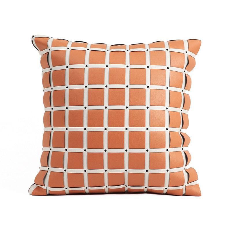 Mid-Century-Modern Velours-Kissenbezug 45x45 cm