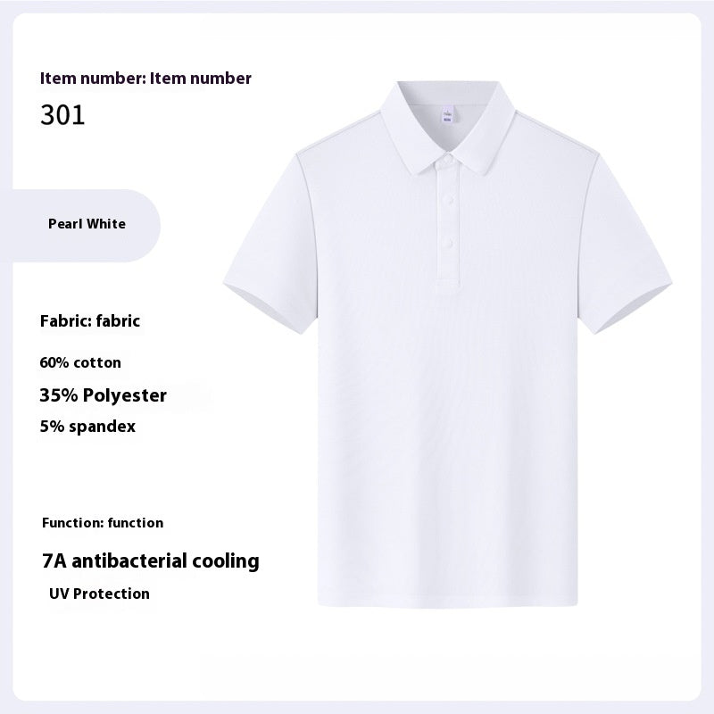 Polo-Shirt Baumwoll-Mix mit Reverskragen – Bild 16 | LuxeStyle