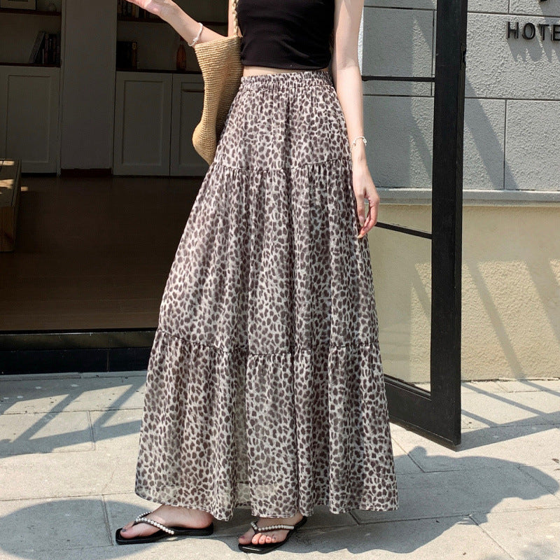 Vintage-Leopardenprint Midi-Kleid – Bild 2 | LuxeStyle
