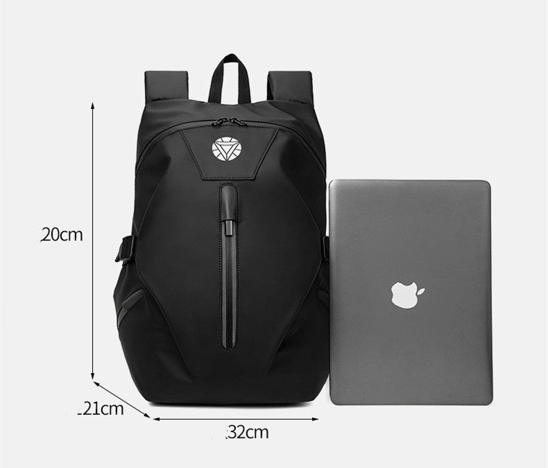 Velo- und Motorradrucksack mit Helmbeutel – Bild 6 | LuxeStyle