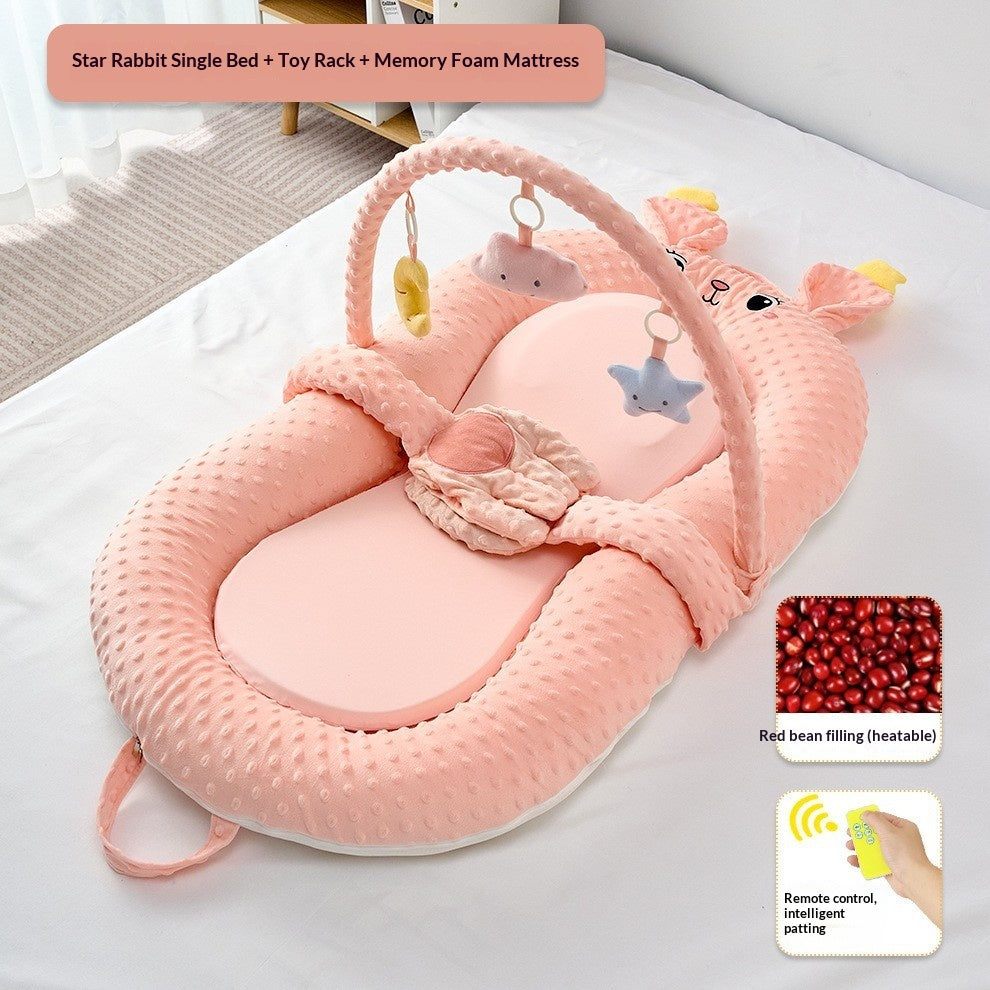 Neigbare Baby-Schlafunterlage mit Tiermotiven