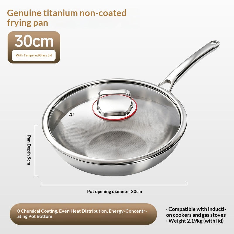 Induktionskocher 2,5 mm – non‑stick, Glasdeckel – Bild 4 | LuxeStyle