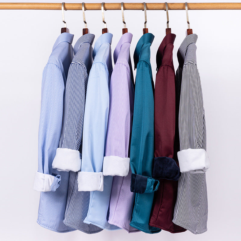 Warmes Fleece-Hemd für Herren – Bild 5 | LuxeStyle
