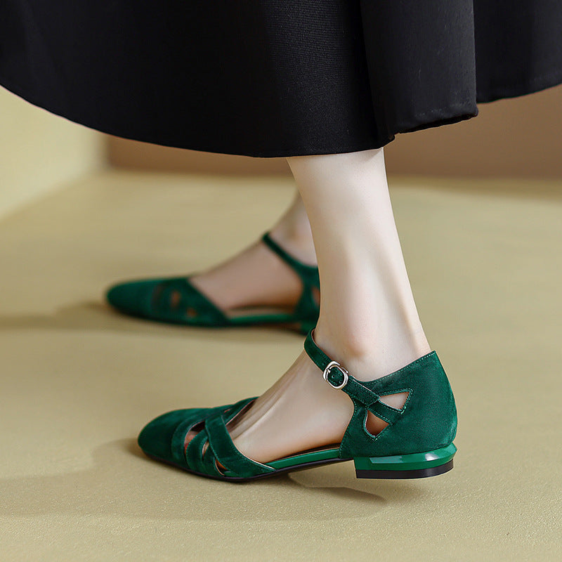 Klassische Retro-Römersandalen im französischen Stil – Bild 2 | LuxeStyle