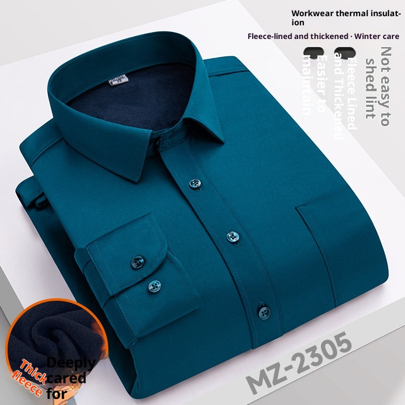 Warmes Fleece-Hemd für Herren – Bild 7 | LuxeStyle