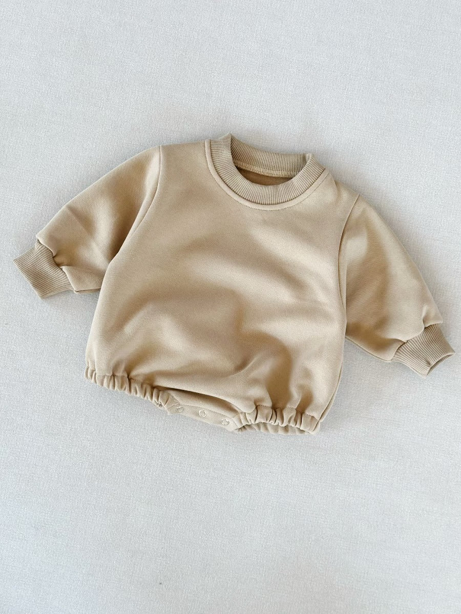 Baby Baumwoll-Overall mit Kapuze – Bild 9 | LuxeStyle
