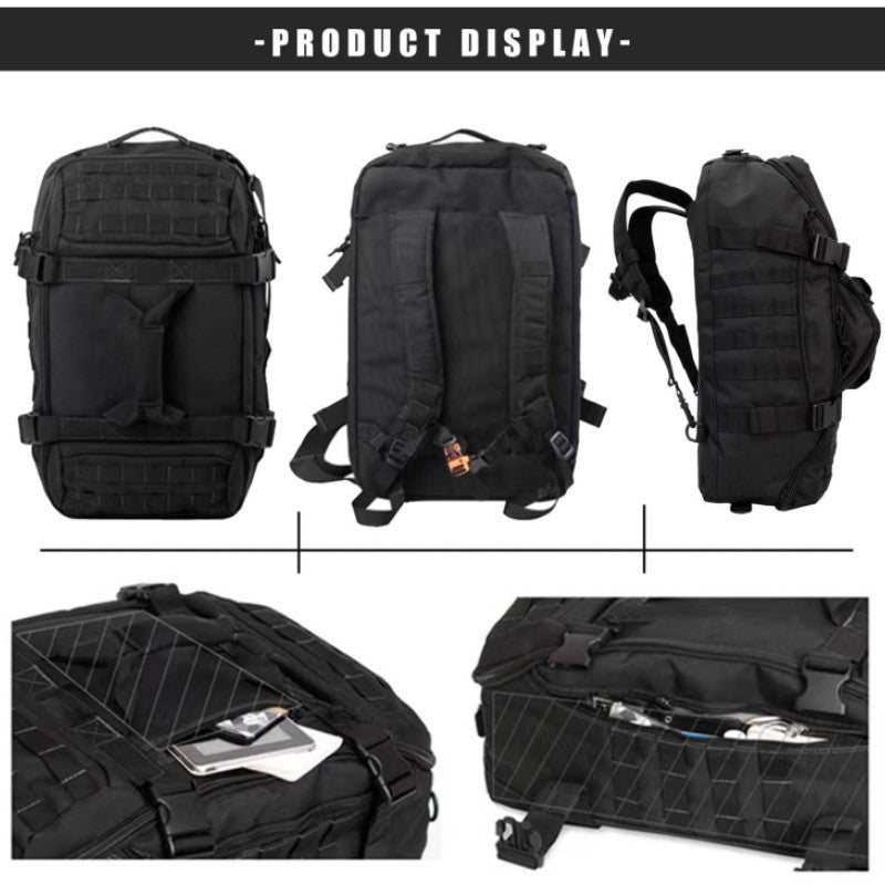 Robuster Outdoor-Rucksack 36-55L – Bild 4 | LuxeStyle