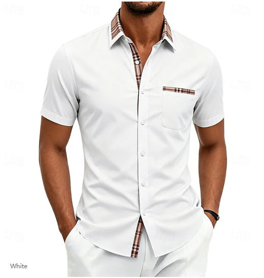 Kurzärmliges Polo-Shirt mit Blumenmuster – Bild 15 | LuxeStyle