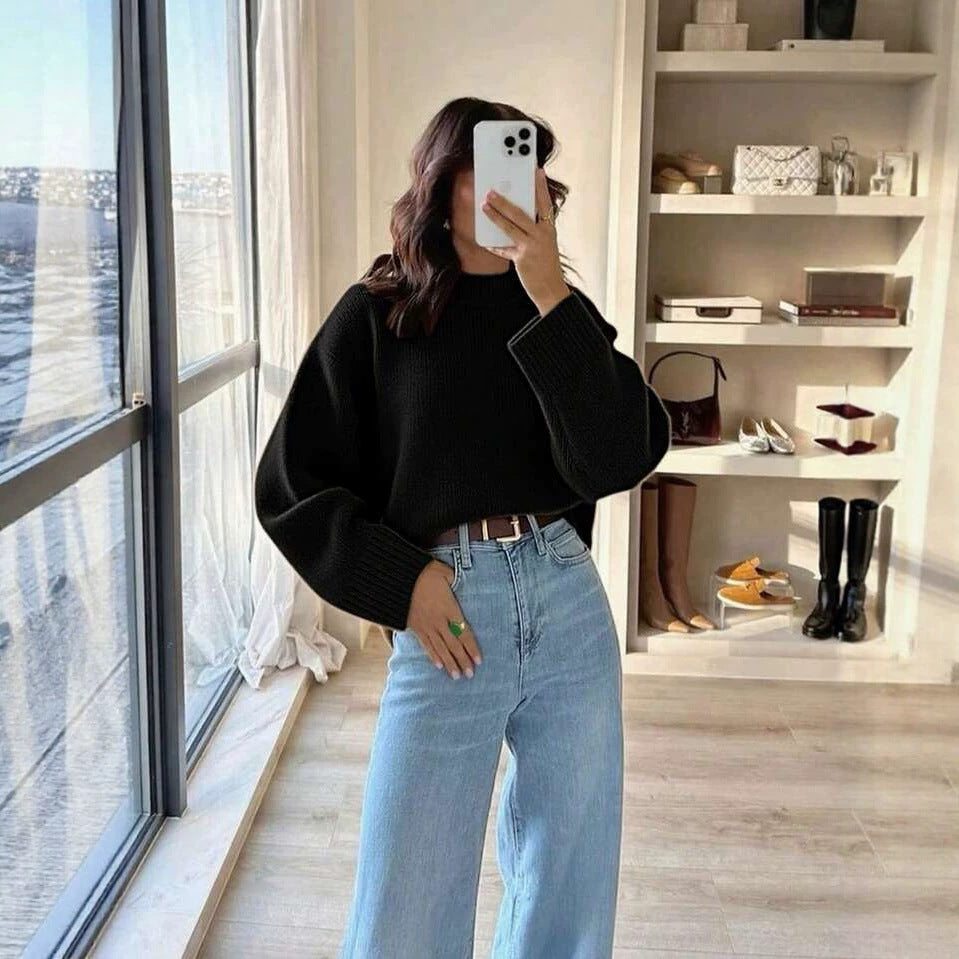 Kuscheliger Strickpullover im Korean Style
