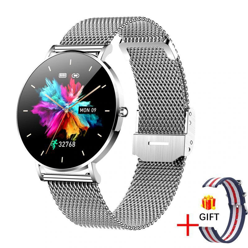 T8 Smartwatch für Damen mit Herzfrequenzmessung