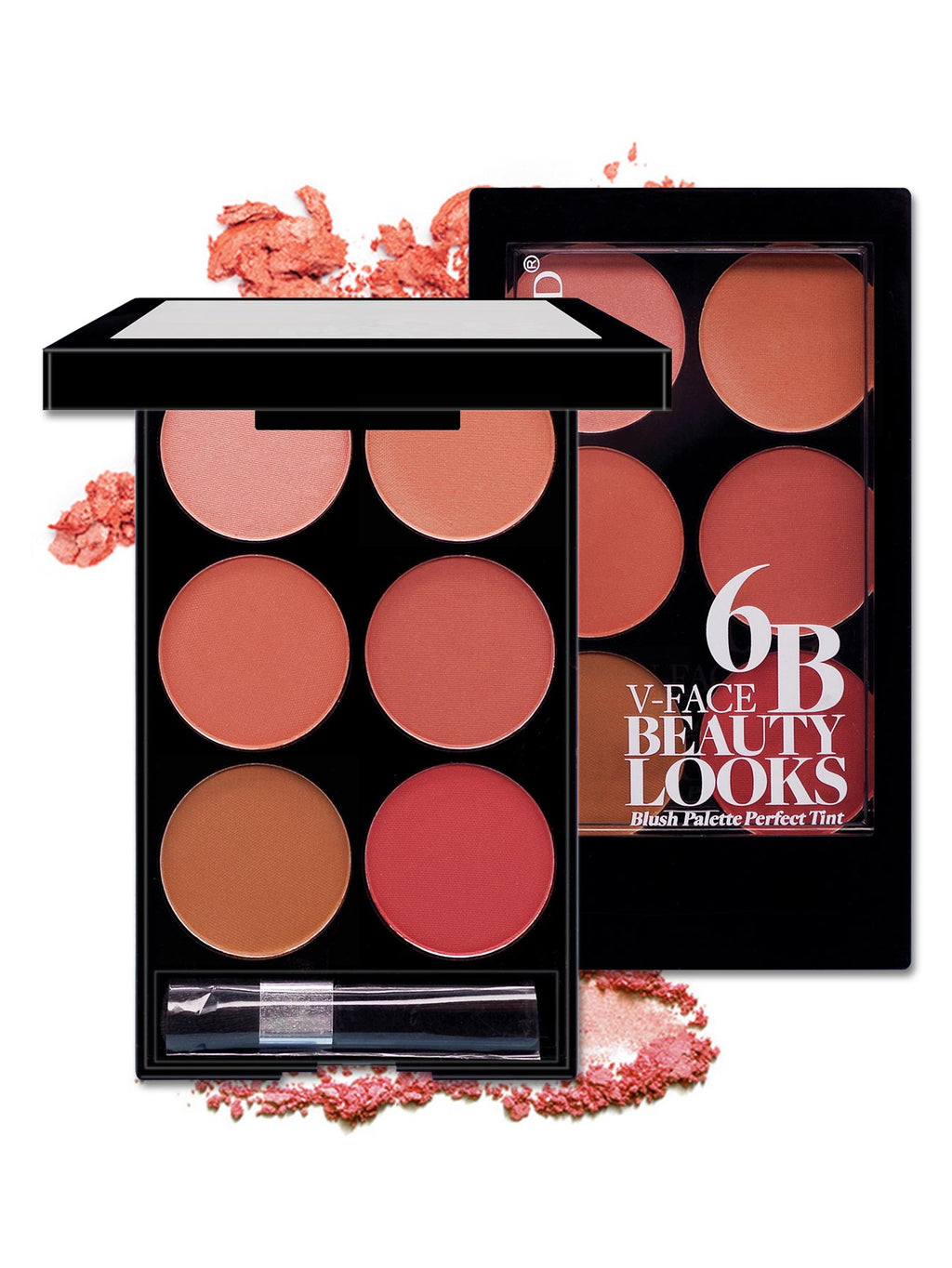 Multicolour 6-Farben Blush & Reparatur Make-up Palette