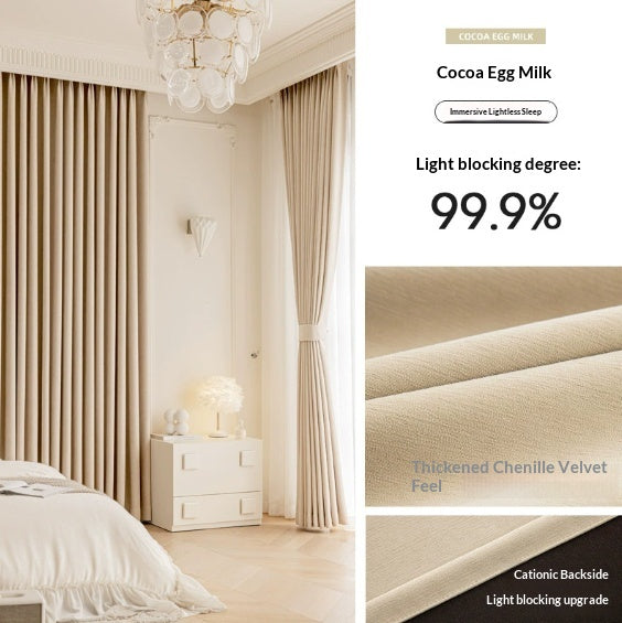 Chenille-Vorhang «French-Style Luxe»