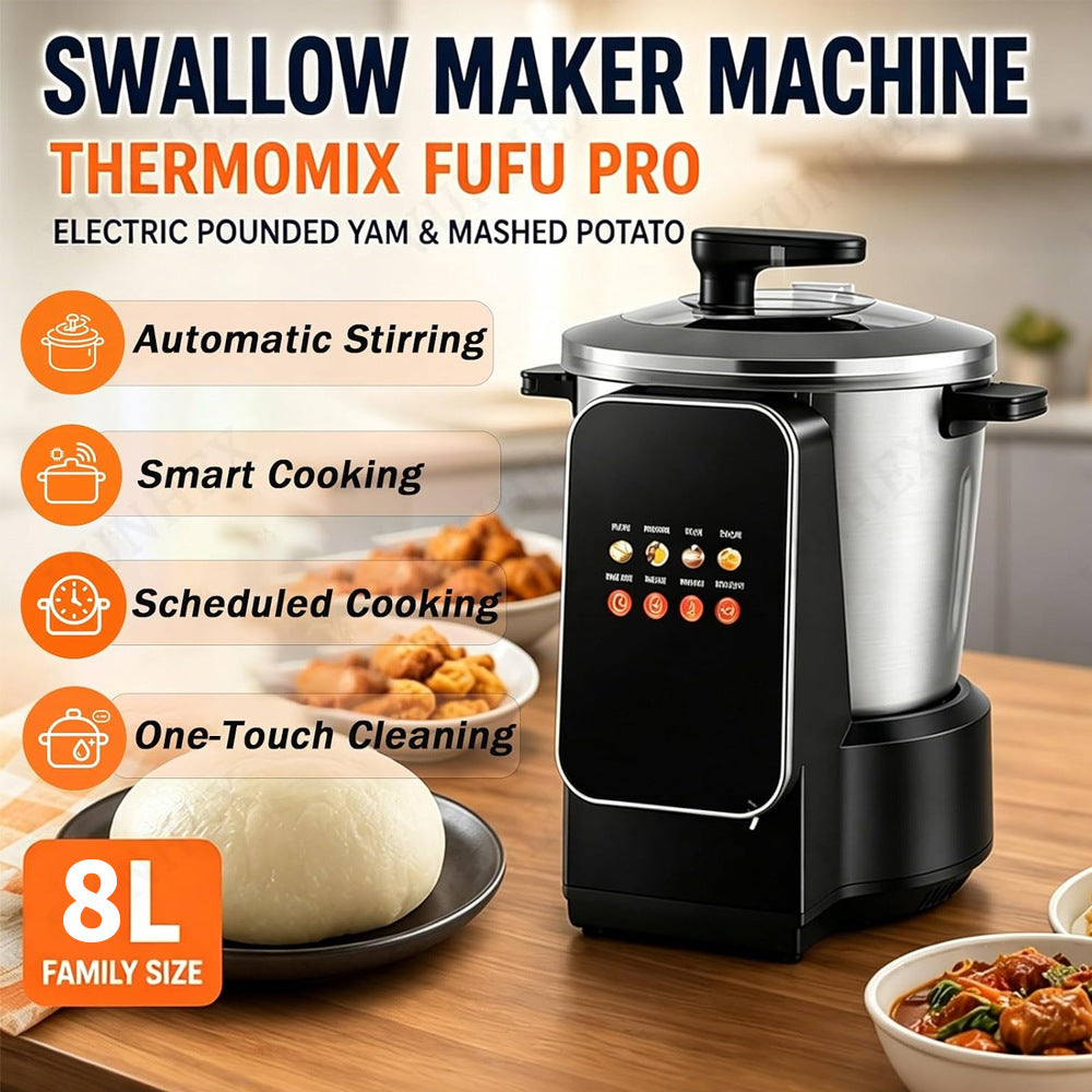 Elektrische Küchenmaschine mit 8 Liter Kapazität | LuxeStyle