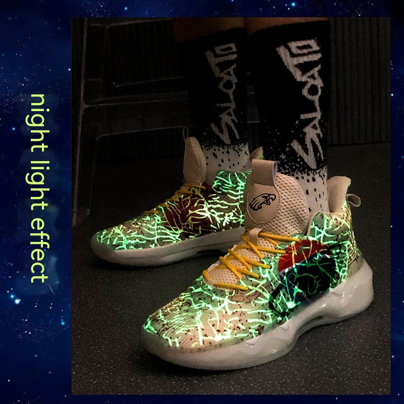 Luminous High-Top Basketballschuhe