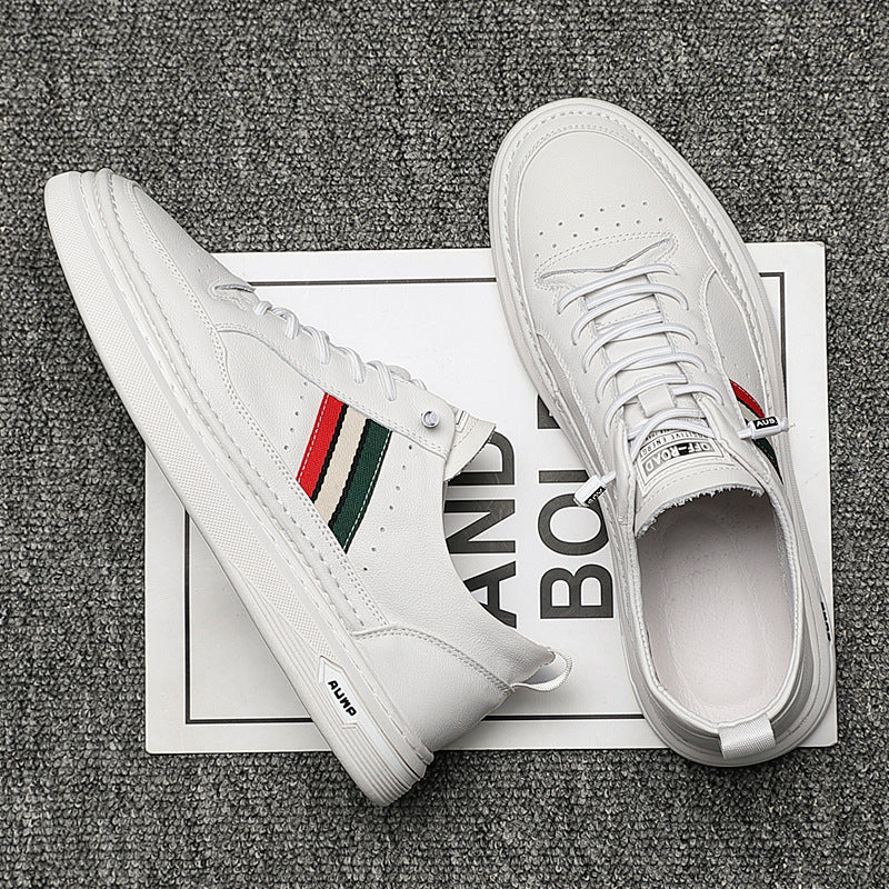 Atmungsaktive Freizeit-Sneaker mit Innenabsatz – Bild 7 | LuxeStyle