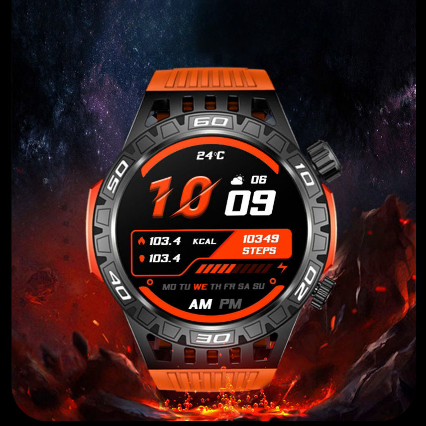 Outdoor Smartwatch mit Kompass & Herzfrequenz