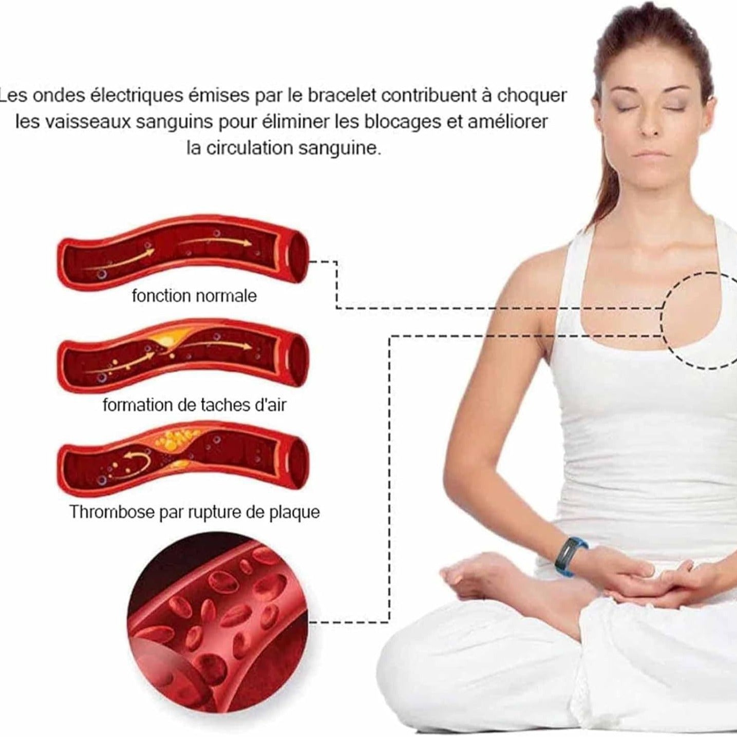 Ultraschall-Fett-weg-Armband aus Silikon