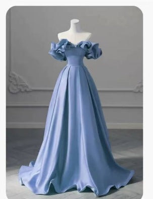 Abteilungsrock mit Off-Shoulder-Ausschnitt, Abendkleid – Bild 5 | LuxeStyle