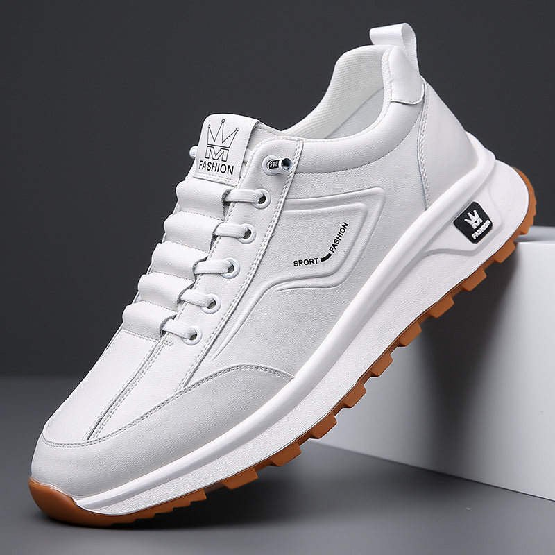 Sportliche Leder-Freizeitschuhe für Herren – Bild 4 | LuxeStyle