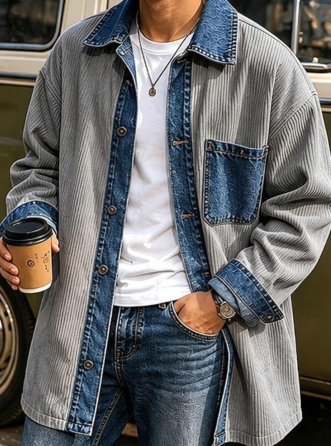 Denim Patch Reversmantel