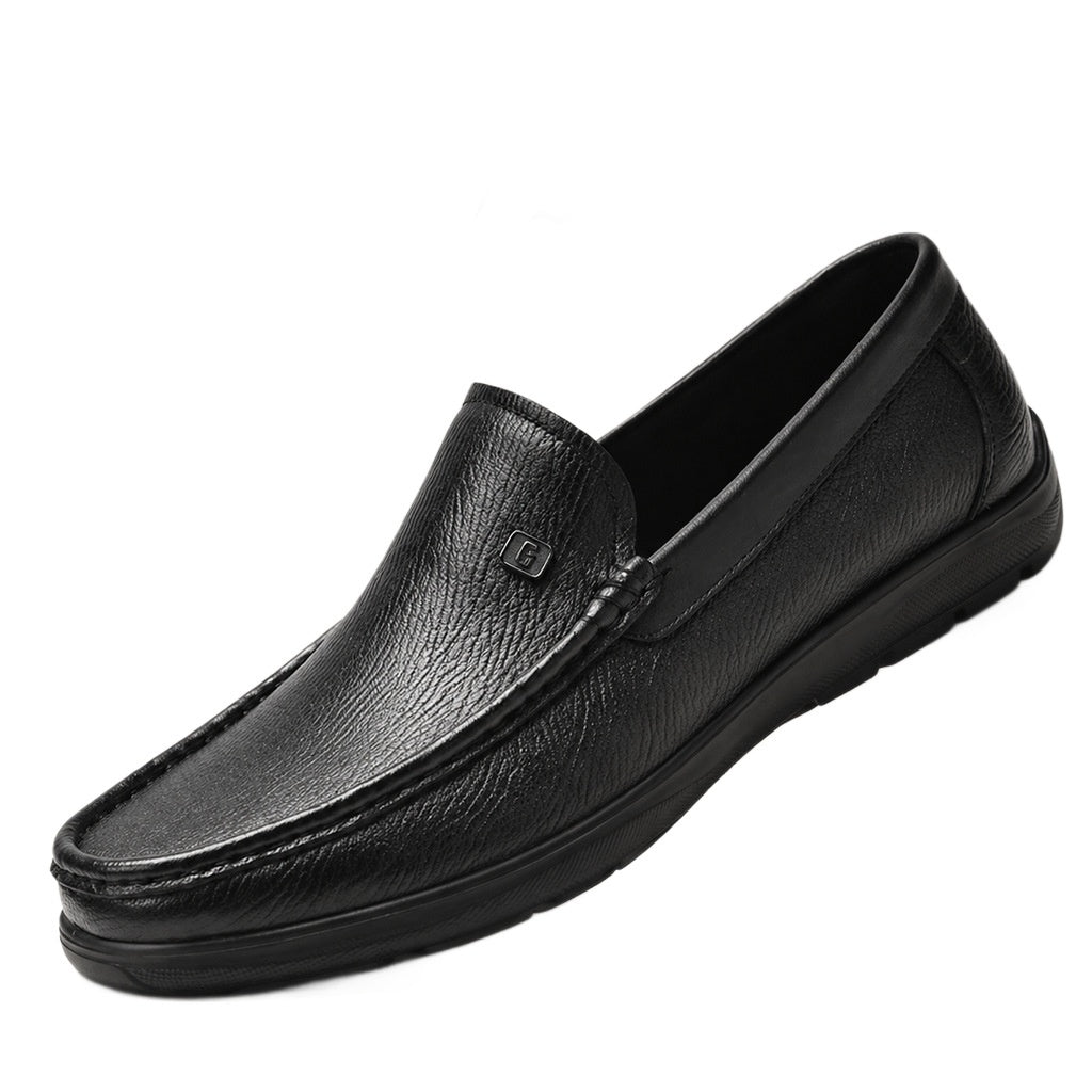 Leder-Slipper