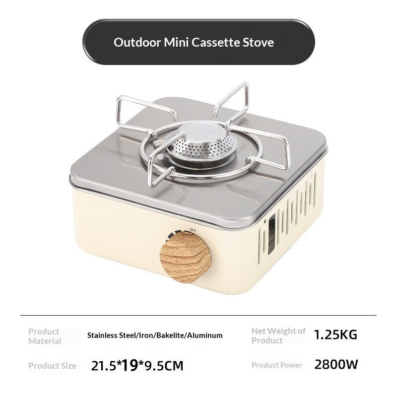 Mini-Gaskocher für Outdoor & Camping