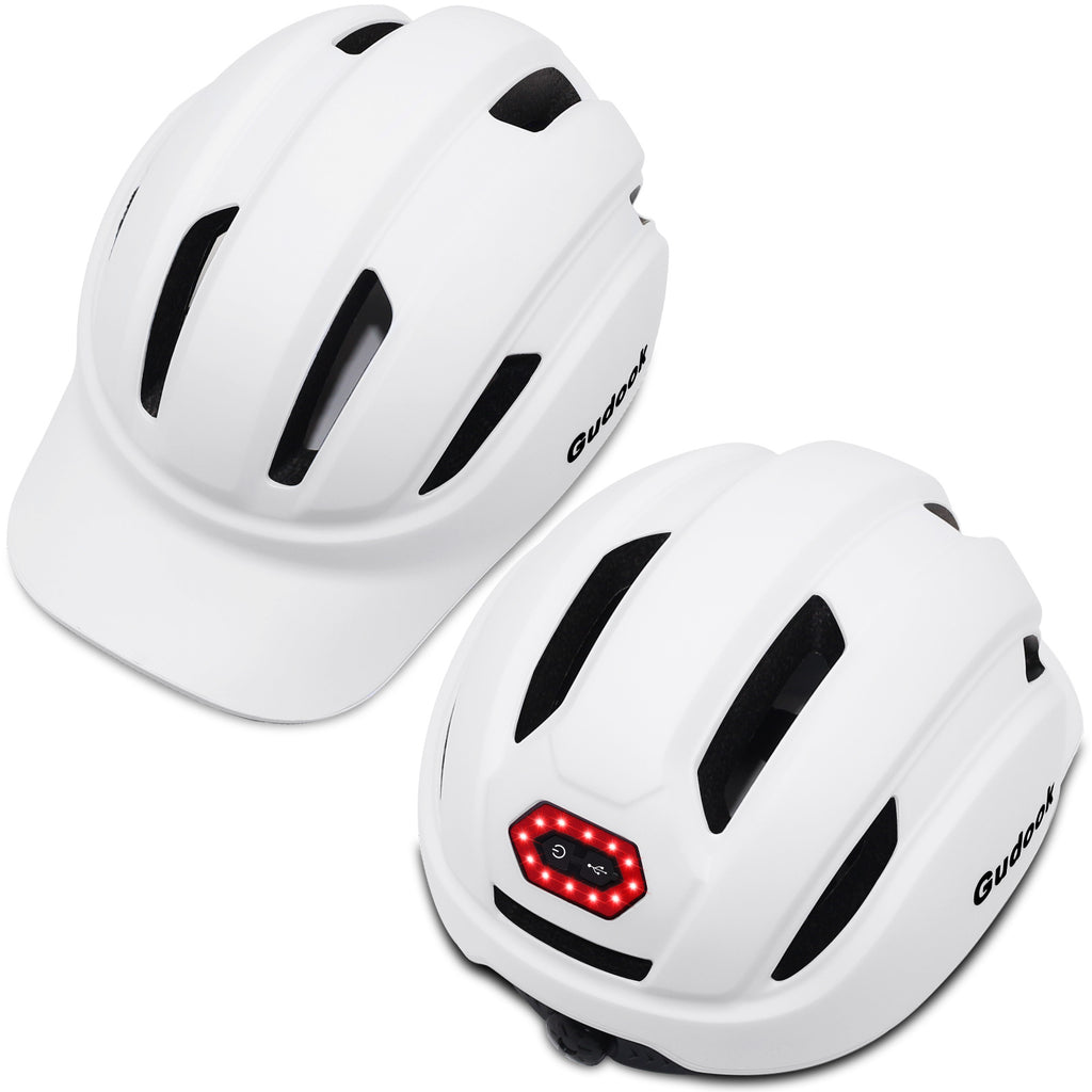 Velohelm mit Schild für Pendler