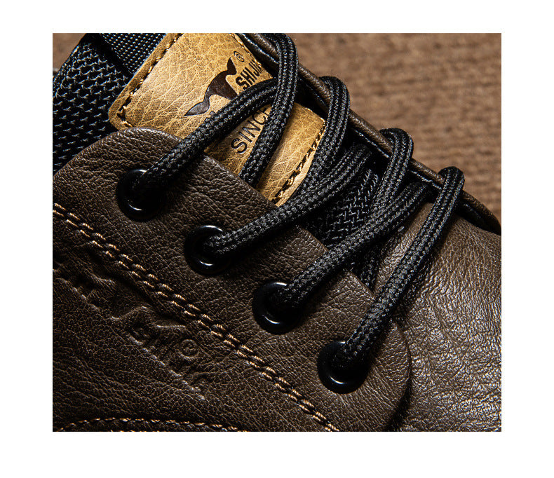 Herren Sommer Casual Leder Boots