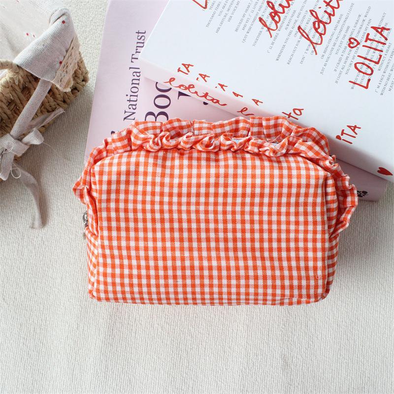 Plissiertes Karo-Etui mit grosser Kapazität – Bild 17 | LuxeStyle