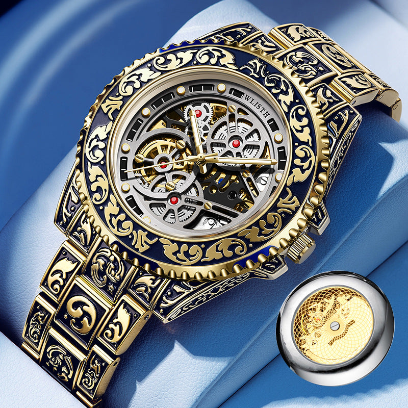 Neu und elegante Herren-Automatic Uhren mit Vintage-Design