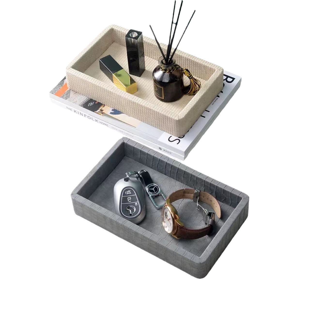 Leder-Aufbewahrungsbox