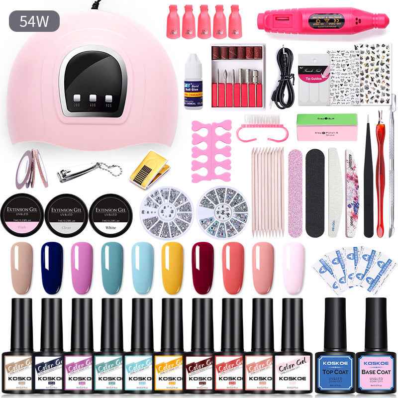 Sequin Nagellack Gel-Kit mit Lichthärtungsgerät – Bild 7 | LuxeStyle