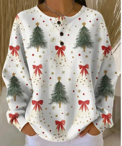 Retro-Lässiges Sweatshirt