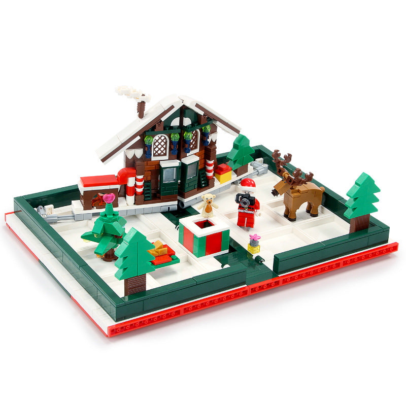 Weihnachts-Bausteine Buch – Weihnachtsmann Modell – Bild 3 | LuxeStyle
