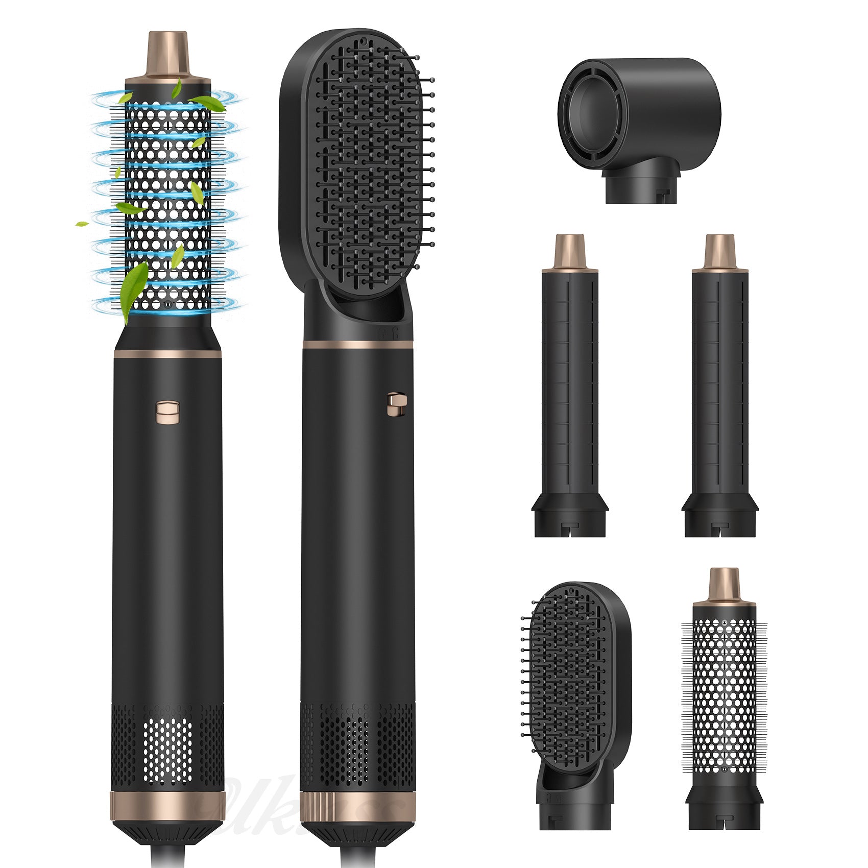 Multifunktionaler 5-in-1 Lockenstab mit Geräuschminderung