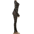 Eleganter Spitzen-Jumpsuit mit transparenten Details