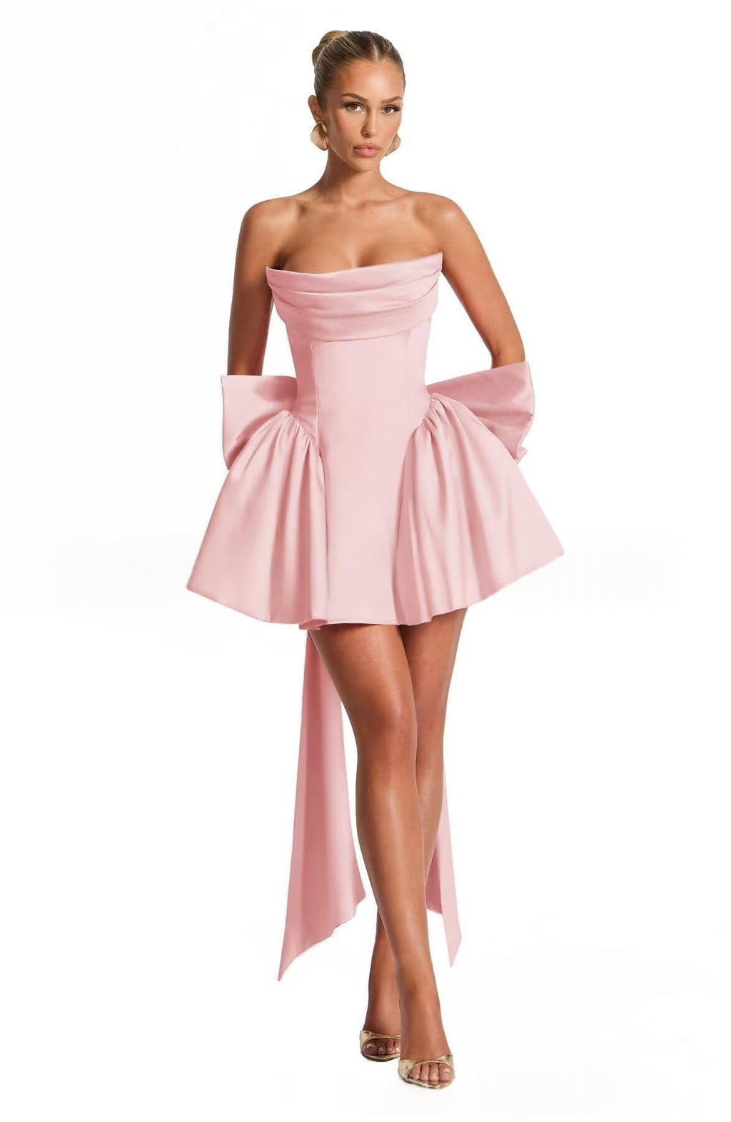 Rückenfreies Abendkleid