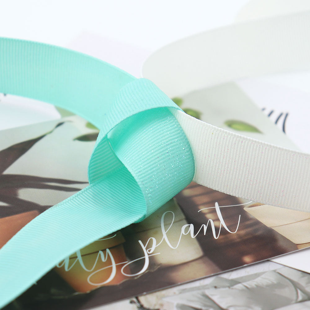 Glitzer-Ripsband für Dekoration & Geschenkverpackung – Bild 8 | LuxeStyle