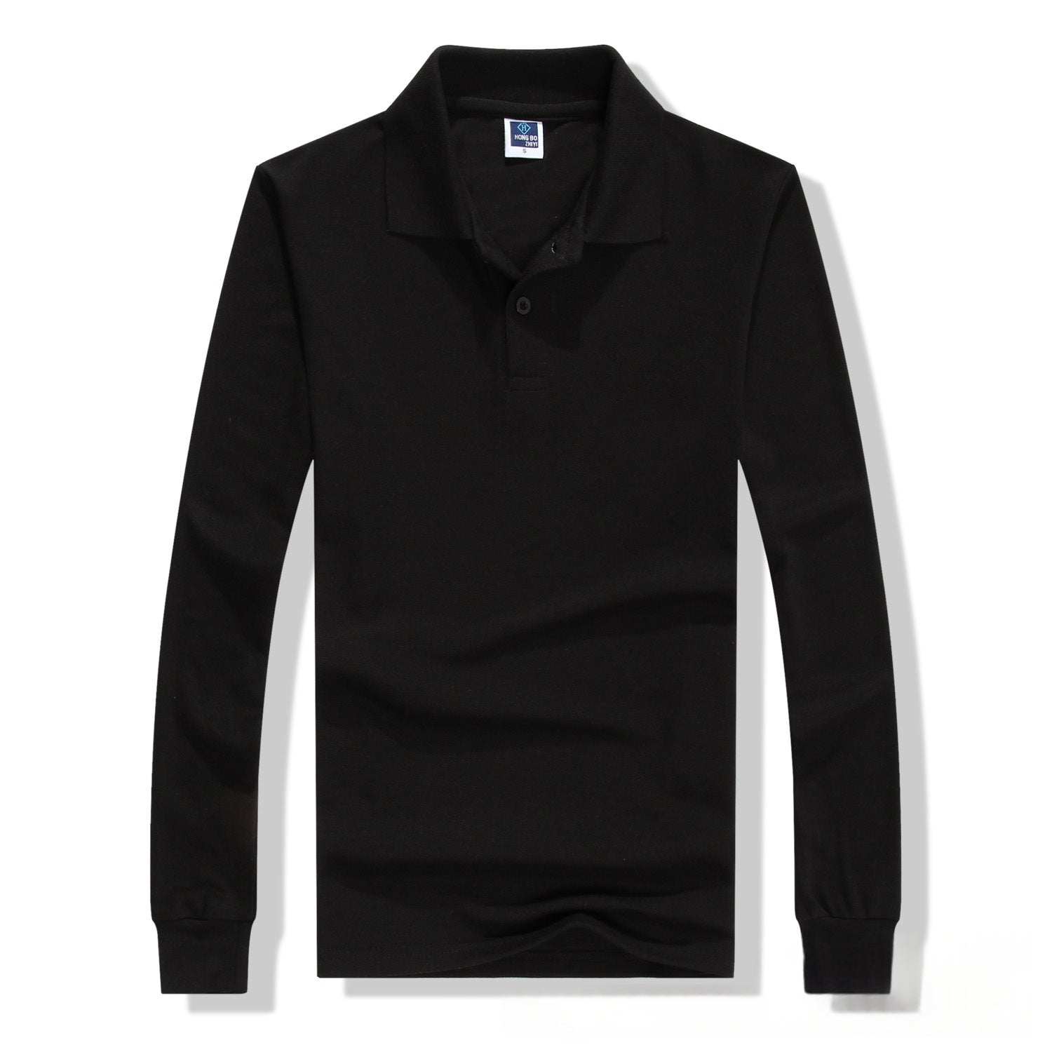 Herren-Logoshirt mit Rundhals