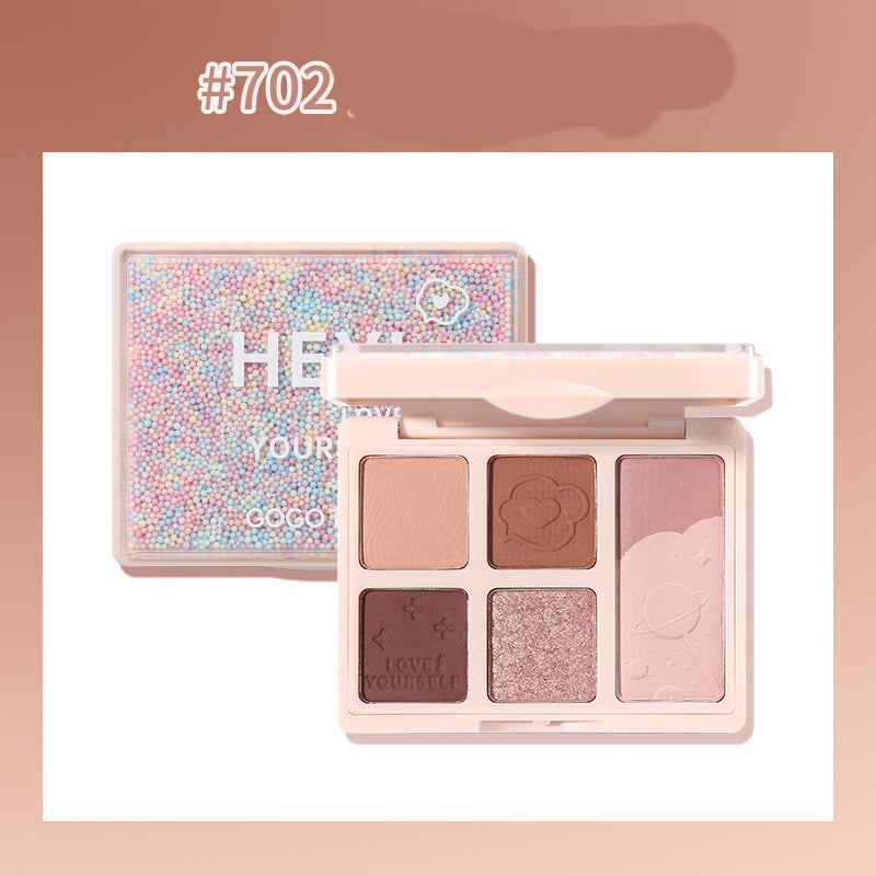 6-Farben-Lidschatten-Palette, matt – Bild 7 | LuxeStyle