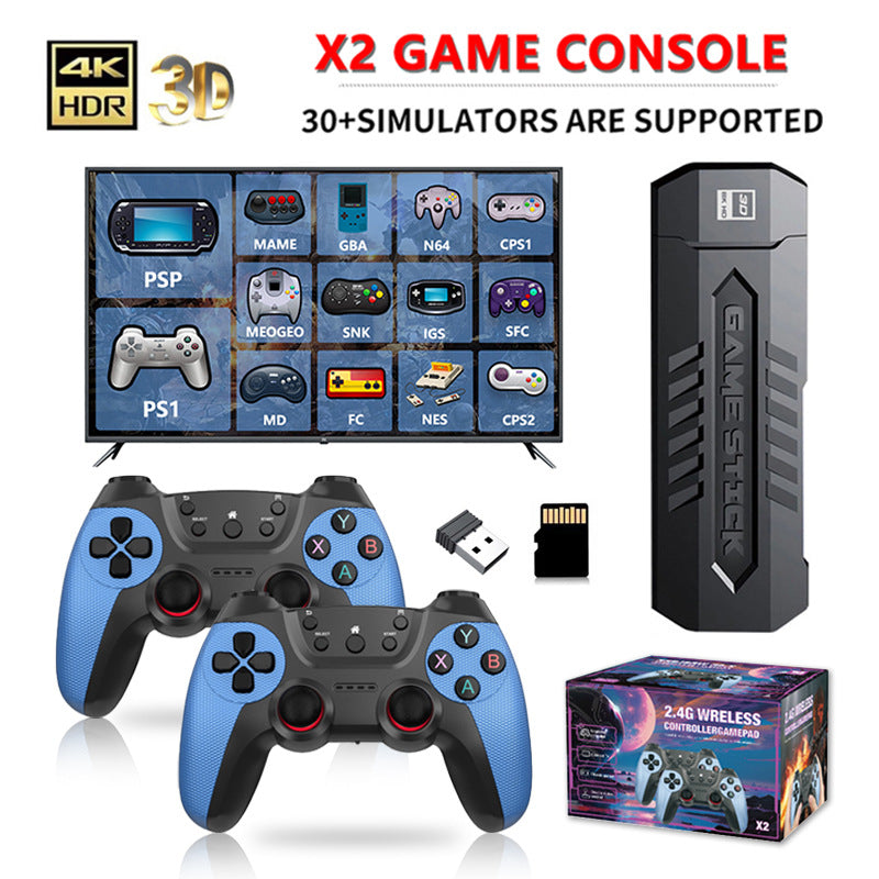 X2 Blue 4K Wireless Gaming Konsole
