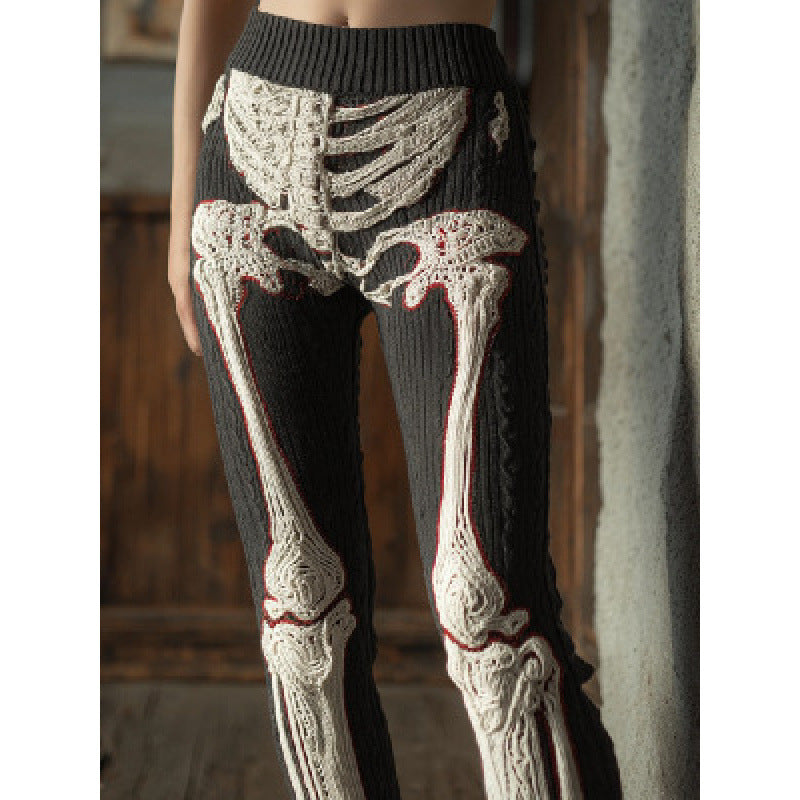 Leggings mit 3D-Prägemuster