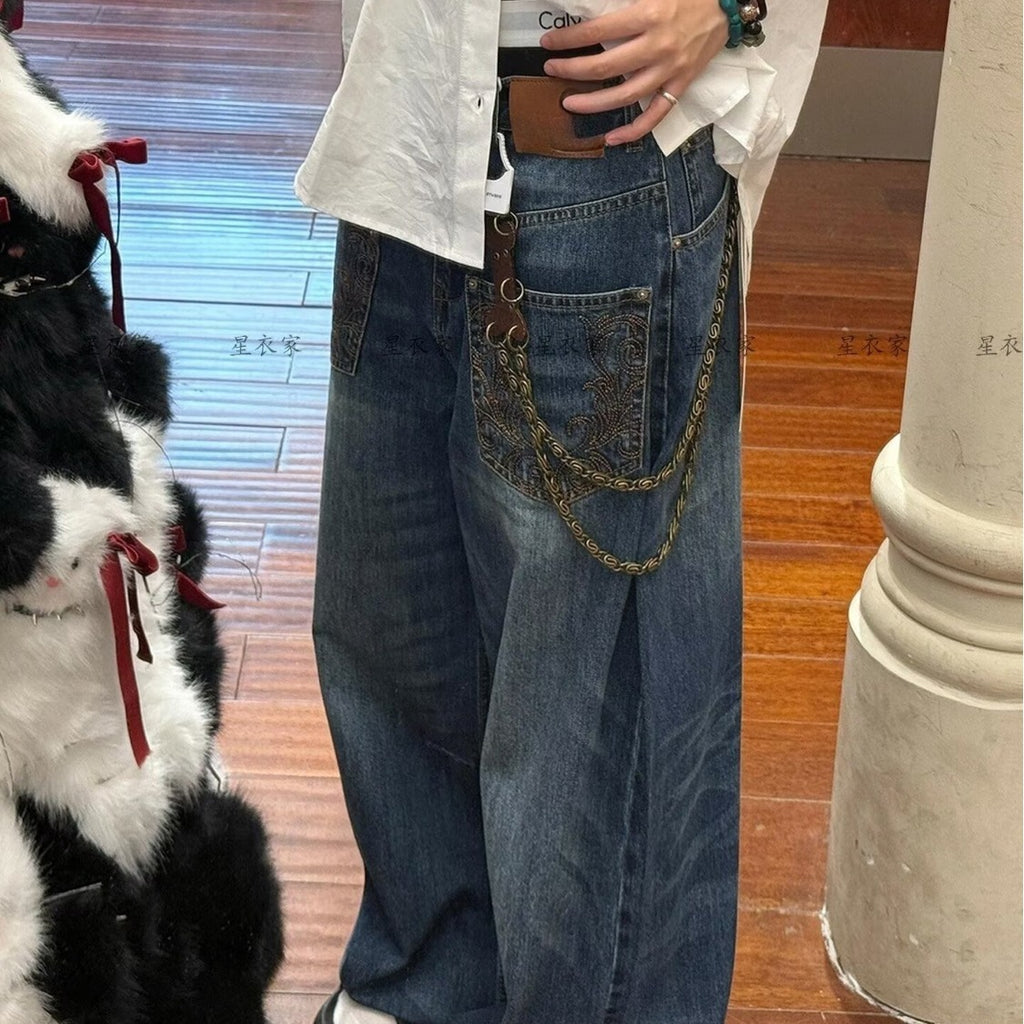 Retro-Hose straight-leg
