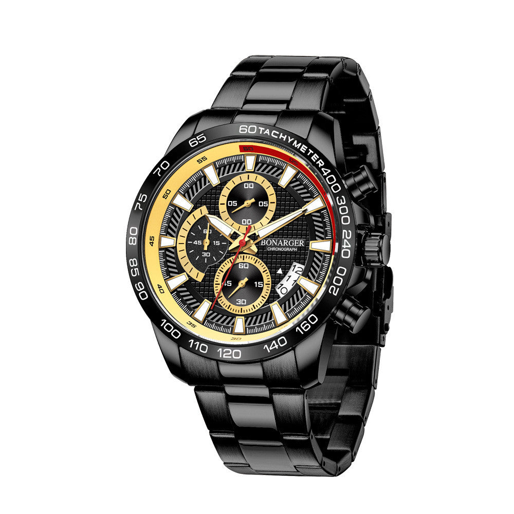 Herren Sportuhr mit Quarzwerk – Bild 2 | LuxeStyle