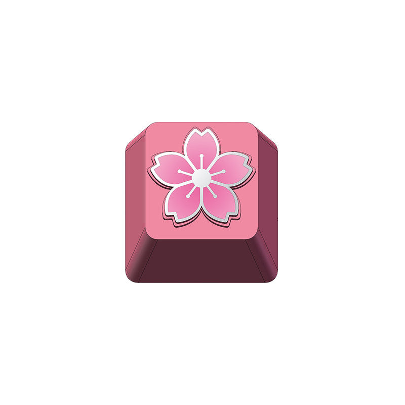 Mechanische Tastatur im Kirschblüten-Design
